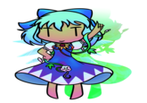 From the source page: "A sort of late Walfas-styled Edit for Cirno Day while marking the beginning of Autumn for most people."