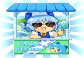 Artist: Rasaros

Artist's tribute for Cirno Day. I'm not sure how many customers Cirno will bring in with her frozen treats.