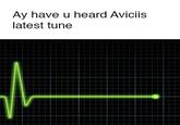Ay have u heard Aviciis latest tune