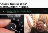 *Avicii f----- dies* Bandwagon n----- Wake Me Up - Radio Edit 589,639,601 @humanity.gone8 10