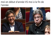 moi en début d'année VS moi à la fin de l'année