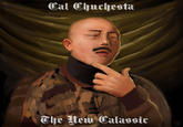 Cal Clyuclesta 刁 Cal Chuchesta face head forehead photo caption