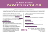 To Our Fellow WOMEN OF COLOR WE SEE YOU. WE HEARYOU. BECAUSE WE ARE YOU. Fer too long, our community has ignored our pain The psin vre bear is a burden that too many women of color have had to bear for centuries The wounds run deeo As we.an.f Celer wlAia TIME'S UP (WOC), we recognize that we have 8 responsibilty to help right this wrong we intend to shine a bright light on our wce sistersin need It our hope that we will never feel ignored or silenced ever again Together, we call on the following corporations and venues with ties to R. Kelly to join us and insist on safety and dignity for women of all kinds: The recent court decision against Bill Cosby is one step towards addressing these ils but it is just a start. We call on people everywhere to join with us to insist on a world in which women of all kinds can pursue their dreams free from sexual assault, abuse and predatory behavior. To this end today we join an existing online campaign called A RECORDS The venerable music label currently produces and distribues R Kelly's music R. KELL Over the past 25 years, the men known publicly as hes sold 60 million elbums, toured the globe repeatedly, and accumulated hundreds of milions ol plays on radio and streaming services ICKETMAST The popular dckeing system is aurrently issing tickets for R Kelly's show on May 11th URING HI Narried a girl undet 18 years of age . Was sued by at least 4 women for sexual masconduat statutory r---, aggravated assault unlawful restraint, and lurnishing ilegal drugs to a minor Was indicted on 21 counts of child p---------- Has faced dlegations of sexual abuse and imprisonment of women under hreats of vielence and tamillal harm The popular platorm is currently monetzing R. Kelly's music ISEUM COMPLEX The venue is currently hosting an R. Kelly concert on May 11th And we declare with great wgilance The scars of history make certain that we arenot interested in persecuting anyone without just cause. With that said, s and inquiries into d united voice to TIMES demand oppropriate investigabon the allegations ot R Kelly's abuse made by women of color and their families for over two decades now anyone who wants to silence us, their time is up. Tegrther, We Are Strees WoC I TIME'S UP