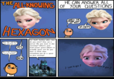 THE umHE ALEKNOWING UR QUESTIONS CAN ANSWER ALL WHAT'S THE SQUARE ROOT OF 965? 31.0614 HEXAGON For God's f------ sakes, how do you exist? How can a person like you move in the mornings? Where's your brain-power gone? What's it actually spent on? Do you have so little that everything you do is spent on just existing? Does Sips still know hat YouTube is? Who is the Champio of the People? BEN Le it J Let it go