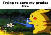 Trying to save my grades like