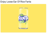 Enjoy Loose Ear Of Rice Fanta FANTA Loose Ear Of Rice