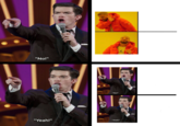 Drakeposting  "No!" "No!" "Yeah!" "Yeah!"