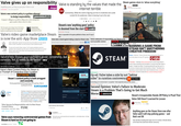 Valve gives up on responsibilit y Valve is standing by the values that made the Steam games store to 'allow everything Dav B BC nything goes, as long as you give Valve a cut By Ben Kuchera Jun 6, 2018, 3:52pm EDT internet terrible Commentary: While the world is figuring out how to moderate and curate content for its audiences, Valve is leaving it up to the user Polygon North America technology reporter O 7 June 2018 2 Valve's new content policy is a gutless attempt to dodge responsibility g gamesindustry.biz ro se , sexist, misogyni mes spe me es Valve has spent years trying to lower the barriers to entry on its digital storefront. From its initial hands-on curation process to the community- Brendan Sinclair North American Editor Wednesday 6th June 2018 Steam's new 'anything goes' policy is doomed from the start PCGAMER By Tyler Wilde 21 hours ago Valve's video game marketplace St is now the anti-App Store Mashable Valvetake a stand against taking a stand on Steam rules Valve's abdication of responsibility ver Steam is the Valve is responsible for the games published on Steam, even if it says it Valve take a stand against taking a stand on Steam rules Valve's abdication of responsibility over Steam is the a school caused huge controversy last month- it has since been removed from Steam ROCK SHOTGUN Share this:wos possible solution By Dominic Tarason on June 6th, 2018 at 10:18 pm Apple's "walled garden" approach to the App Store may not be perfect, but it does make life harder for racists, homophobes, and other purveyors of hate to peddle their goods. VALVE 7 JUN 2018 By John Walker on June 7th, 2018 at 5:00 pm BANNING A GAME FROM STEAM ISN'T SMOTHERING CREATIVE FREEDOM Share. Opinion: Valve should stop acting like Steam i The same can't be said for Steam, however. The PC gaming marketplace owned and BY ADAMoperated by Valve Corporation was at the center of controversy just last week over a product ROSENBERG isting for a game called Active Shooter, which allowed players to step into the role of a DAY AGO STEAM Valve's new Steam approach isn't about censorship, but Caration, but rt aoreds to adbeter censorship,but IGN 0 BY TOM MARKS → Yesterday Valve announced that it would change Steam's policy to allow everything onto the platform, as long as they didn't deem it illegal or "straight up trolling." The gaming behemoth says they want "to focus less on trying to police what should be on Steam. That desire was spurred by a recent incident where Valve threatened to ban a handful of erotic games, and then actually did ban a school shooting simulator fusing policy is business as usual for Valve URS AGO Valve's New Content Policy for Steam Is a Triumph of Cowardice Over Curation FREEZE PEACH EXTREMETECH AIDSOp-ed: Valve takes a side bv not "taking By Joel Hruska on June 7, 2018 at 9:32 am sides" in curation controversy Steam's content policy is both arrogant and cowardly Having appointed itself the god-king of PC gaming, Valve is vacating the throne. ars TecHNICA By deciding not to decide what's "acceptable," Valve implicitly endorses vile content. KYLE ORLAND 6/7/2018, 6:54 PM EUROGAMER Second Opinion: Valve's Failure to Moderate Steam is a Problem That's Going to Get Much Worse Yesterday, in response to a couple of recent controversies, Valve announced that it would abandon its (few, vestigial) efforts to curate the content of games on its ubiquitous PC gaming platform, Steam. "We've decided that the right approach is to allow everything onto the Steam Store," Valve's Erik Johnson said in a blog post, "except for things that we decide are illegal, or straight up trolling Oli Welsh GAMEREVOLUTION Steam's Irresponsible Hands-Off Policy Is Proof That Valve Still Hasn't Learned Its Lesson PAUL TAMBURRO OThursday, June 07 2018 Valve Ignores Its Responsibility with Its New Steam Content Policy Valve Endorses AIDS Simulator Paste 11,496 views By Garrett Martin I June 6, 2018 5:30pm ything goes on the Steam Store now after Valve said it will stop policing games - and GAMES FEATURES STEAM Published on Jun 7, 2018 that's not OK Valve says removing controversial games frovoeen torv and cegt h Steam is hard so it's not going to neritably endare the bhing your store Valve will allow everything that's legal, even if it's morally or ethically dubious, on the Steam Store amid Active Shooter controversy Lucas Matney @lucasmtnyYesterday