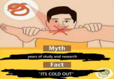 Its Cold Out ul Myth years of study and research Fact "ITS COLD OUT"