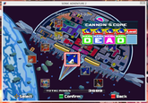 SONIC ADVENTURE 2 аде. CANNON'S CORE RANI ANI ANI, ANK DE AD TOTAL AINGS 3689 Select Confirm Back