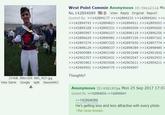West Point Commie AnonymouS ID: UXzz2IiA Mo No.142894089 View Reply Original Report Quoted By: >>142894177 >> 142894233 >>142894261>>1 >>142894743>>142894823 >>142894911>>142895053> >>142895328>142895331 >>142895509 >>142895650> >>142895997>142896107>>142896119 >>142896256 > >>142896629 >>142896981 >>142897159 >>142897161> >>142897274>>142897325 >>142897650>>142897774> >>142898129 >>142898337>>142898384>>142898485 > >>142900989>>142901340 >>142901648>>142901830> >>142902357>>142902431 >>142902547 >>142902933> >>142903463>>142903506 >>142903611 >>142904211> >>142904501 >>142904775 >>142904907 Thoughts? 231 KiB, 898x1200. IMG_0021.jpg View Same Google iqdb SauceNAO Anonymous ID: SGH1RCga Mon 25 Sep 2017 17:07 Quoted By >>142894634 >142895841 >142894089 He's getting less and less attractive with every photo. >the nose knows.