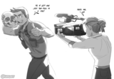 N°JEFF ARE JUST THO PEAS N NATE NO. SAPGIANT