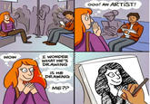 Thanks for the template Patrick Star.
<p><a href="https://knowyourmeme.com/photos/1391019-i-wonder-what-hes-drawing">Source</a></p>

