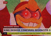 LIVE BREAKING NEVS KING DEDEDE CONFIRMS DESPACITO 3 4:2 THE ANTICIPATED SEQUEL WILL COME OUT SOONL POYO KIRBY