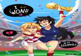 France Champion WONI LETS CELEBRAE/ he CCEL ART