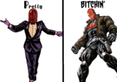 Flashy Maitre'd vs. Motorcycle Fetish Pretty BITCHIN