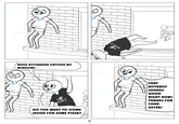 I did something more original with this comic. Don't know if it's been done before.