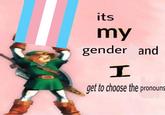 its my gender and eto hoose thepronouns