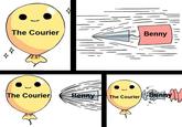 The Courier Benny I The Courier Benny hThe Courier