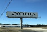 Billboard of a well done "pun":/memes/pun from a funeral home that pointed out that you also only die once.