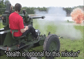 "stealth is optional for this mission