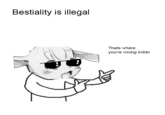 B--------- is illegal Thats where you're wrong kiddo