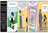 AND THAT'S WHY I'M ONLY WEARING SNOWSUITS FROM NOW ON! PHONES, PHONES, PHONES ARTIST NOTE SLUG GO IS LIT IT'S LABOR DAY SO I'M TAKING THE DAY OFF SLUGGO IS LIT INSTEAD OF A NEW COMIC, PLEASE ENJOY THIS SNEAK PEEK AT PANELS THAT WILL BE APPEARING IN UPCOMING STRIPS!!