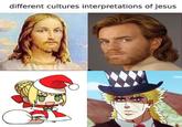 different cultures interpretations of Jesus Ai