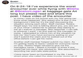 Queen @IAmSachaa On 8-24-18 l've experience the worst encounter ever while flying with @Delta at @BostonLogan at baggage gate A4 long but please read and share this post. I have video of the encounter to come i was on tne pnone witn my ride letting ner know what happened. She asked who is that in the background I told her it's the staff discussing the situation among each other. Staff member Teddra Hegel says "no one is talking about you, you are out of your mind" I asked her to please stop talking to me as I wait for a manager. She responds "l can talk to whoever I want" I sit and wait for the manager to come, I attempted to inform him of the situation he told me "don't you have someone waiting on you" she'll submit the claim and he walked out of the office before I can get his name Another staff member helped submit my claim. As I'm getting ready to leave I asked for everyone name on duty. Teddra Hegel refused to give me the managers name. I asked a number of times if she could call him back, she refused to. She assumedl'm recording her and calls state police I have never been so humiliated in my life. I was afraid when she called the state trooner aivina all of