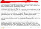 I saw Marc Molinaro at a grocery store in Rochester yesterday. I told him how cool it was to meet him in person, but I didn't want to be a douche and bother him and ask him for photos or anything. He said, "Oh, like you're doing now? I was taken aback, and all I could say was "Huh?" but he kept cutting me off and going "huh? huh? huh?" and closing his hand shut in front of my face. I walked away and continued with my shopping, and I heard him chuckle as l walked off. When I came to pay for my stuff up front I saw him trying to walk out the doors with like fifteen Milky Ways in his hands without paying. The girl at the counter was very nice about it and professional, and was like "Sir, you need to pay for those first." At first he kept pr and not hear her, but eventually turned back around and brought them to the counter. When she took one of the bars and started scanning it multiple times, he stopped her and told her to scan them each individually "to prevent any electrical infetterence," and then turned around and winked at me. I don't even think that's a word. After she scanned each bar and put them in a bag and started to say the price, he kept interrupting her by yawning really loudly. You and 9 others 8 Comments 1 Share