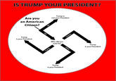 IS TRUMP YOUR PRESIDENT? Trump is not your President Are you an American Citizen? Trump is your President Who did you vote for? Trump is your President Trump is your President