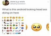 @kathynextdoor What is this android looking head ass doing on here