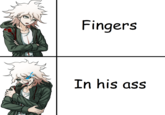 Fingers In his ass