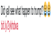 Did yall see what happen to trump!?ee bit.ly/2ykhdwa