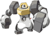 Category: Hex Nut Pokémon
Type: Steel
Height: 8'02"
Weight: 1,763.7 lbs.