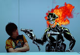 Inferno Cop meeting his creator