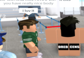 So I joined Nova Hotels on Roblox just to mess around a bit and then this man comes up to me and says this. And i'm ngl, he's hot too.