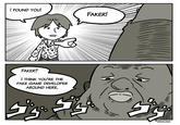 Sakurai adventure (2+3) I FOUND YOu! FAKER! FAKER? I THINK YOU'RE THE FAKE GAME DEVELOPER AROUND HERE. MENACING