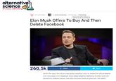 First iteration of the meme This is the first iteration of the "Elon Musk buys and deletes" meme, which was created by James Schlarmann in March 2018.