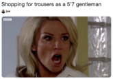 Shopping for trousers as a 5'7 gentleman joe BBC