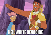 HEIL WHITE GENOCIDE imgflip.conm