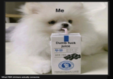 Me Dumb f--- juice 8 콩은 국산콩 100% 칼슘 200 mg 검은콩 고칼슘 What PBR drinkers actually consume.