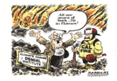 All our years of work ...Up in flames! CAL FIRE CLIMATE CHANGE DENIAL NSTITUTE MARGULIES