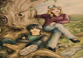 Percy and Annabeth