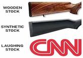 WOODEN STOCK SYNTHETIC STOCK CNN LAUGHING STOCK