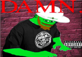 DJPEPE Damn sticker is one of the most popular on telegram