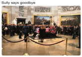 Sully says goodbye