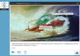 Azdaema reblogged this post from thursdayj to Memes: 2 days ago pfo's overloaded servers me determined to comment on a post image description: large wave labeled "pfio's overloaded servers" looming over a struggling boat labeled "me determined to comment on a post" source 18 120 203