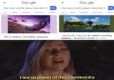 Google Google how many monthly players does fortn X how many monthly players does mine x ALL NEWS IMAGES SHOPPING VIDEOS ALL NEWS IMAGES SHOPPING VIDEOS 78.3 million monthly players "Minecraft" has over 91 million monthly players - Business Insider.Oct 1, 2018 I am so proud of this community