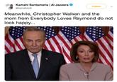 Walken and Beborah Kamahl Santamaria | Al Jazeera Follow @KamahlAJE Meanwhile, Christopher Walken and the mom from Everybody Loves Raymond do not look happy.